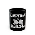 Alright Bruv Black Logo Mug — Ceramic Coffee Mug (11oz & 15oz)