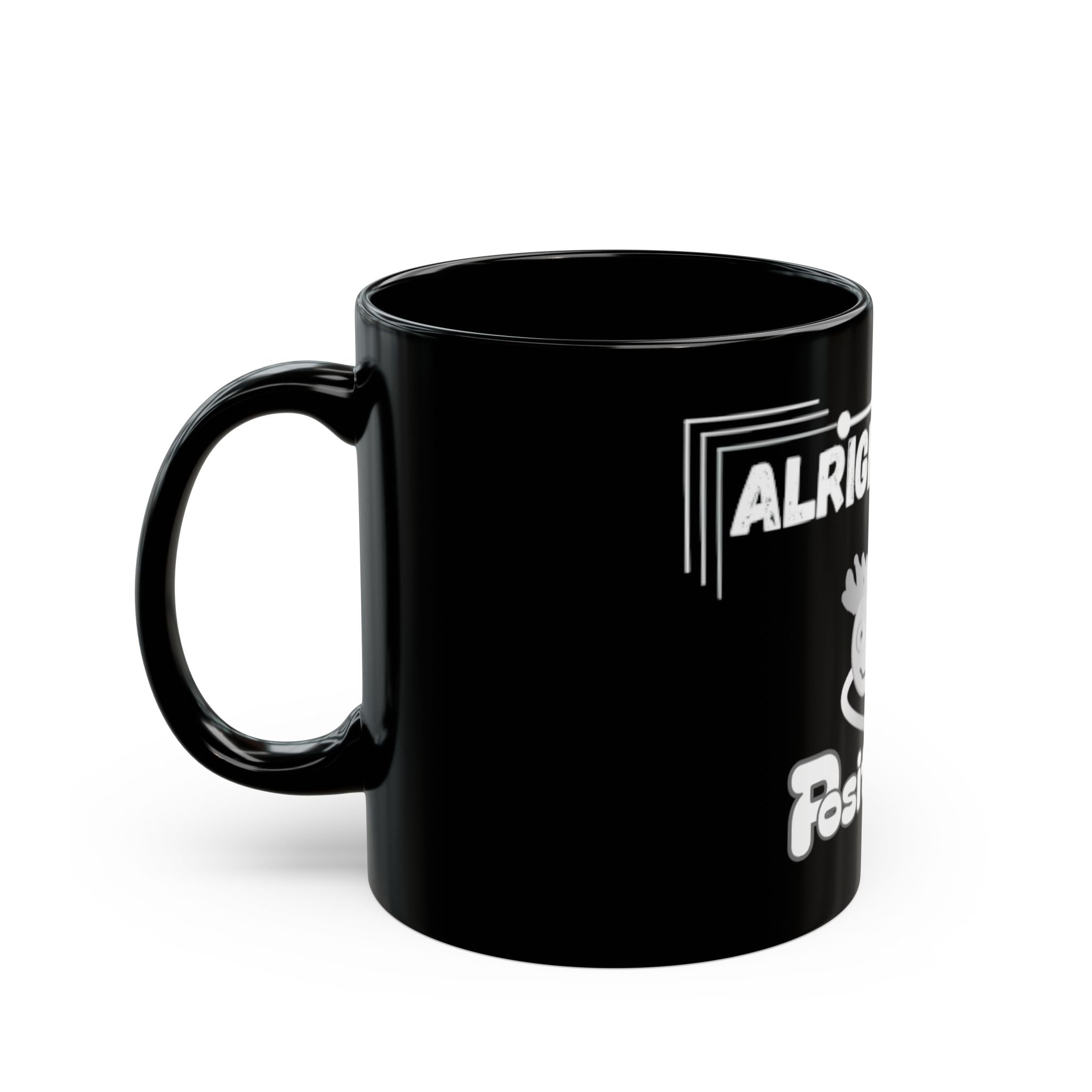 Alright Bruv Black Logo Mug — Ceramic Coffee Mug (11oz & 15oz)