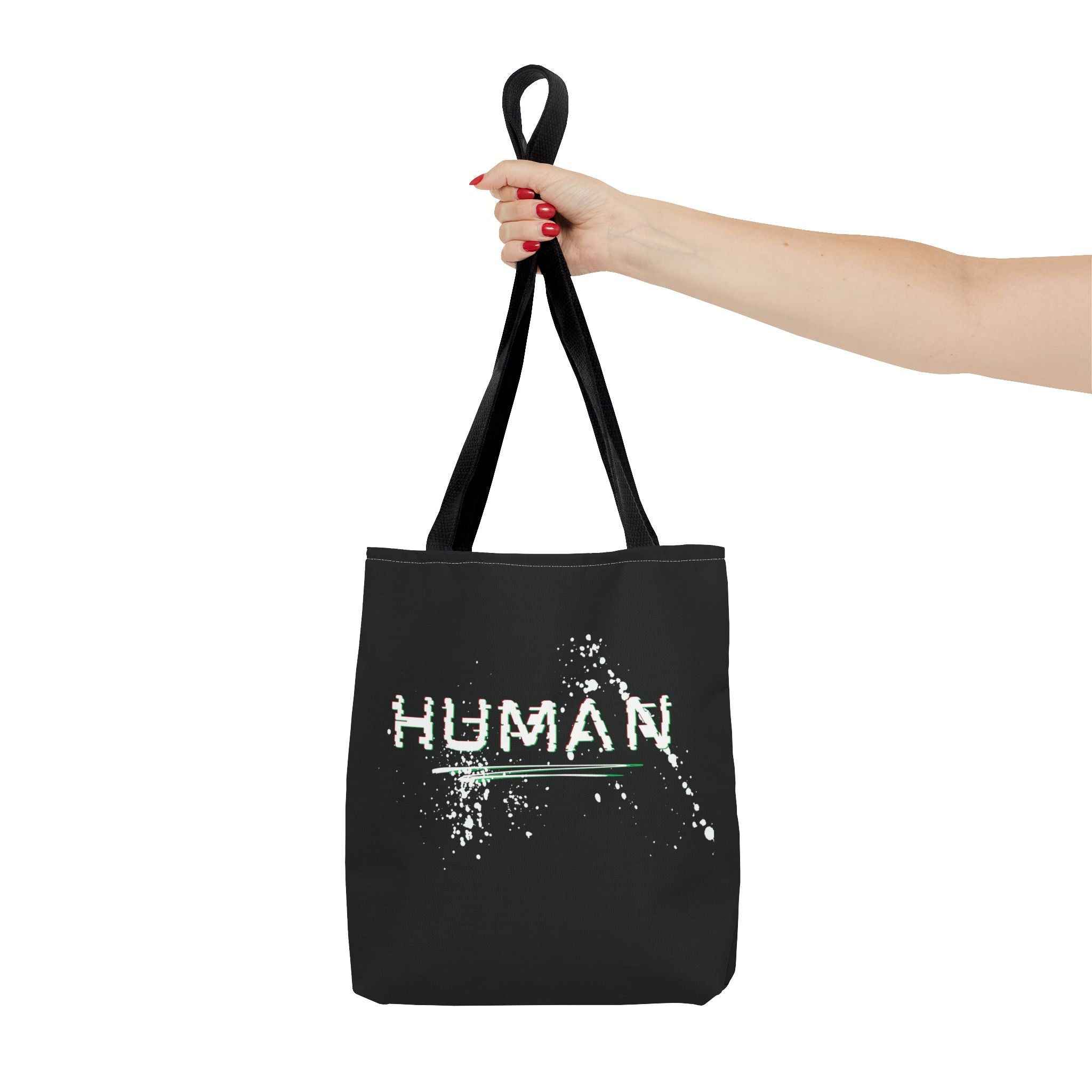 Human Tote Bag — Messy. Imperfect. Built to Last.