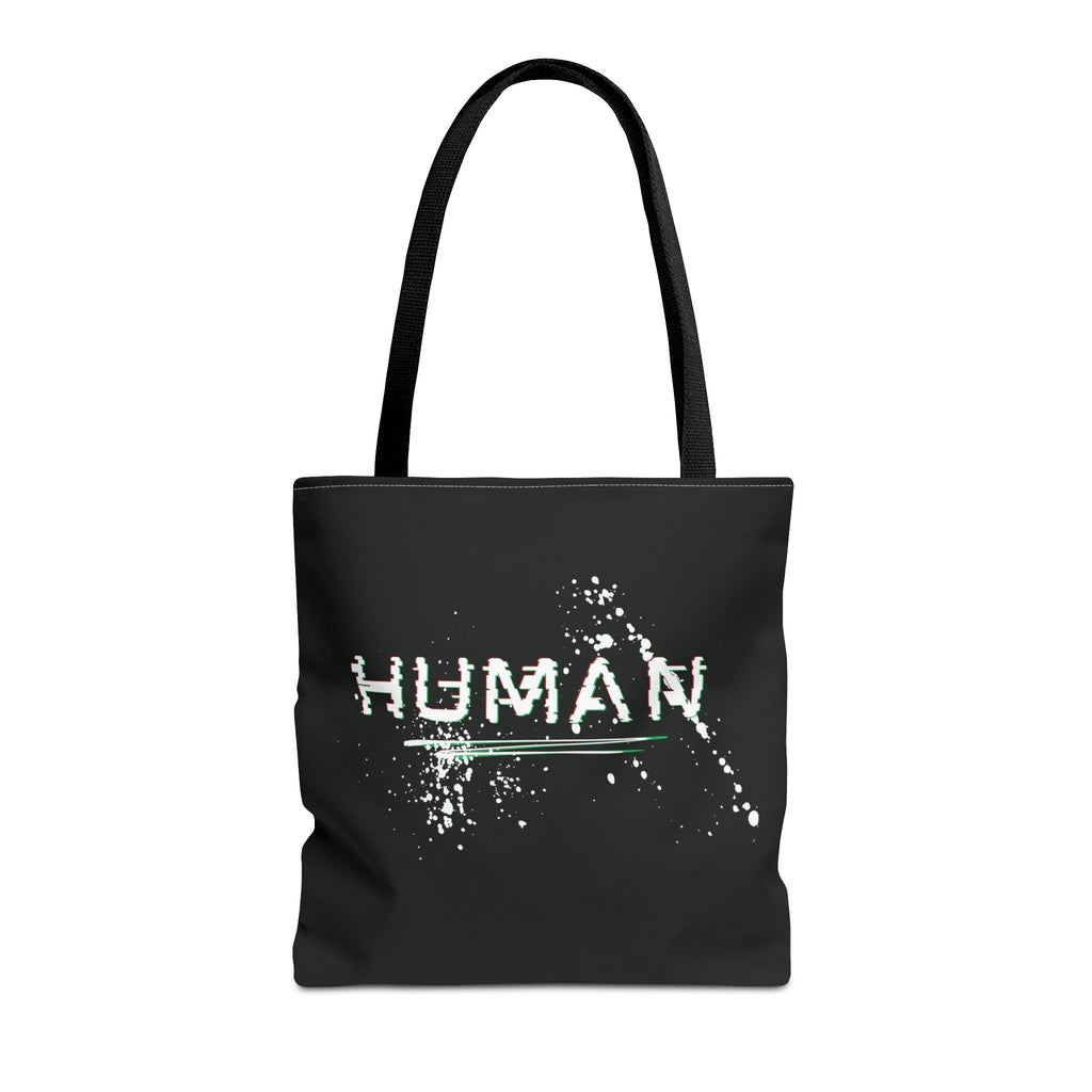 Human Tote Bag — Messy. Imperfect. Built to Last.