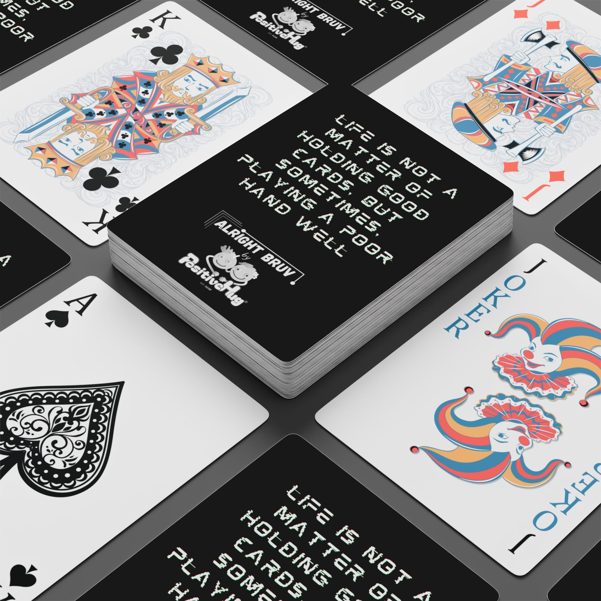 Alright Bruv Playing Cards