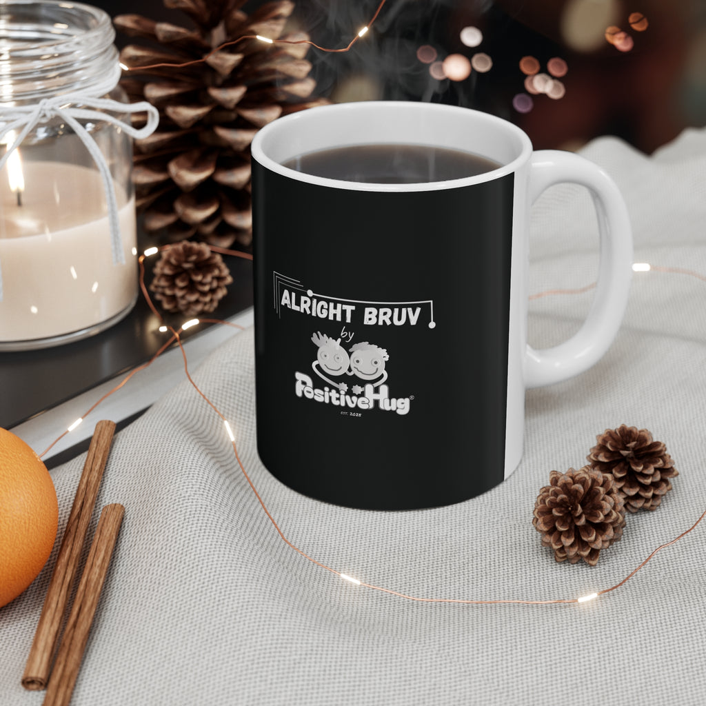 “Emotions Are Temporary. Suicide is Forever.  Stay With Us Bruv” Ceramic Mug (11oz, 15oz)