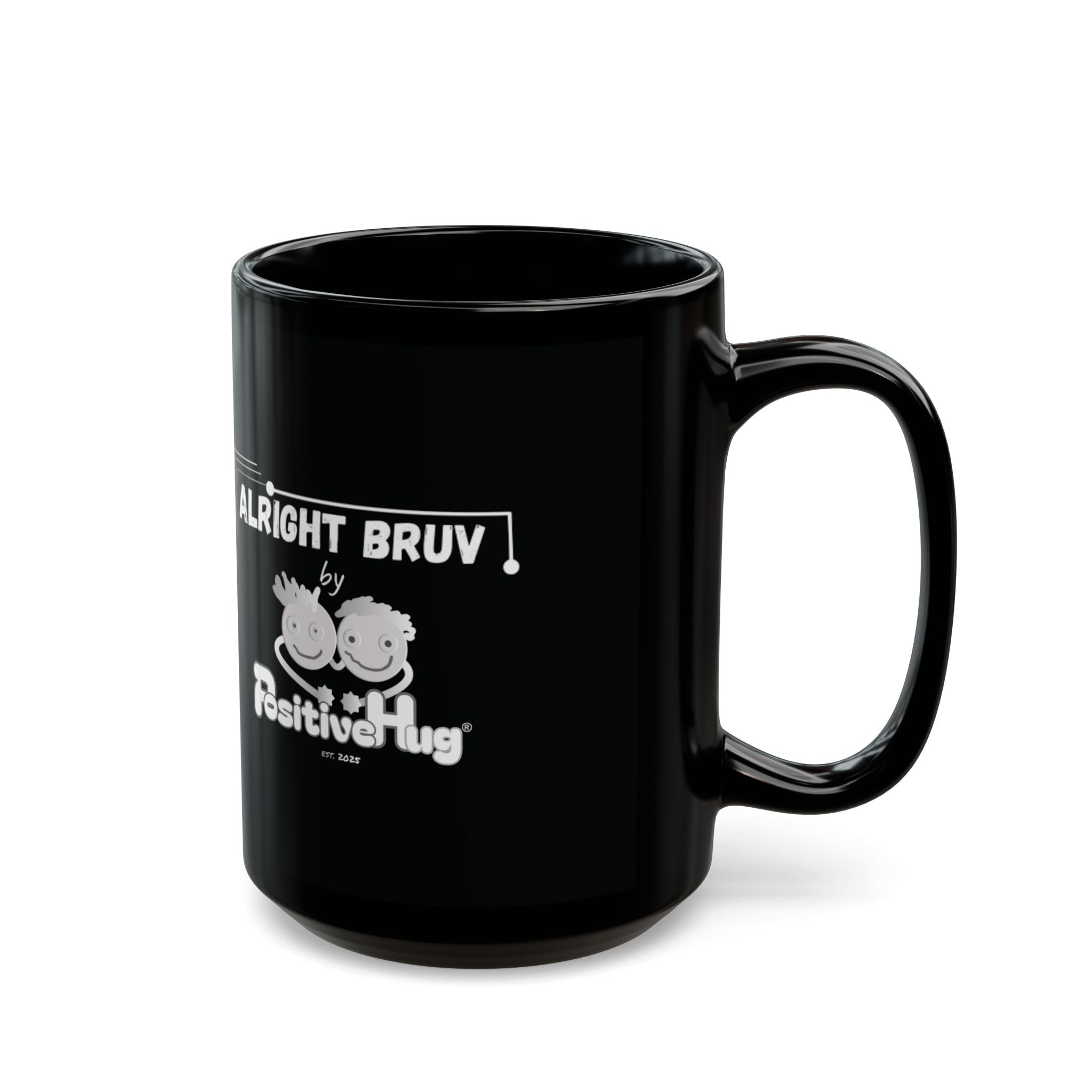 Hey Dude, I believe in you! Black Mug - Motivational Coffee Cup