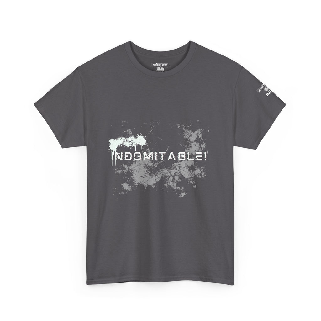 Indomitable Graphic Tee — Men's Motivational T-Shirt