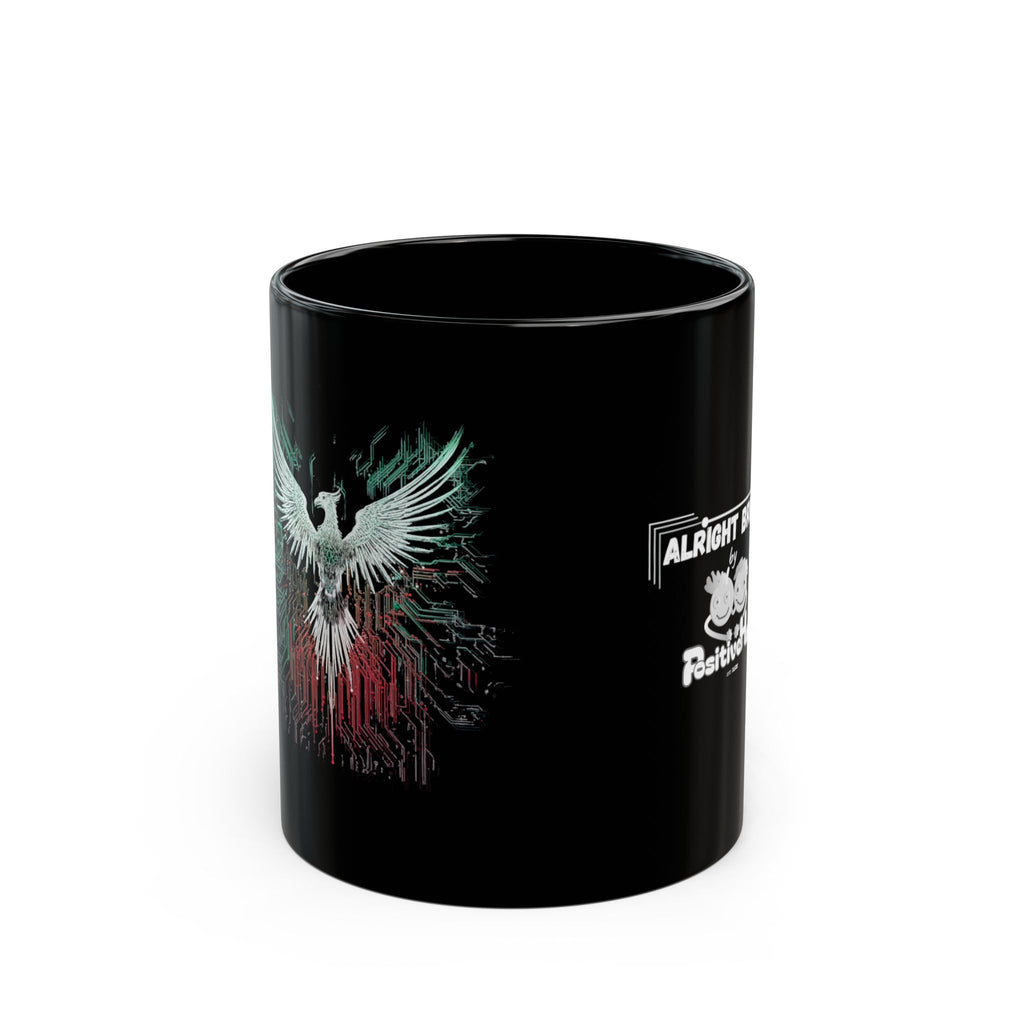 Phoenix Rising Coffee Mug — Never Stay Down