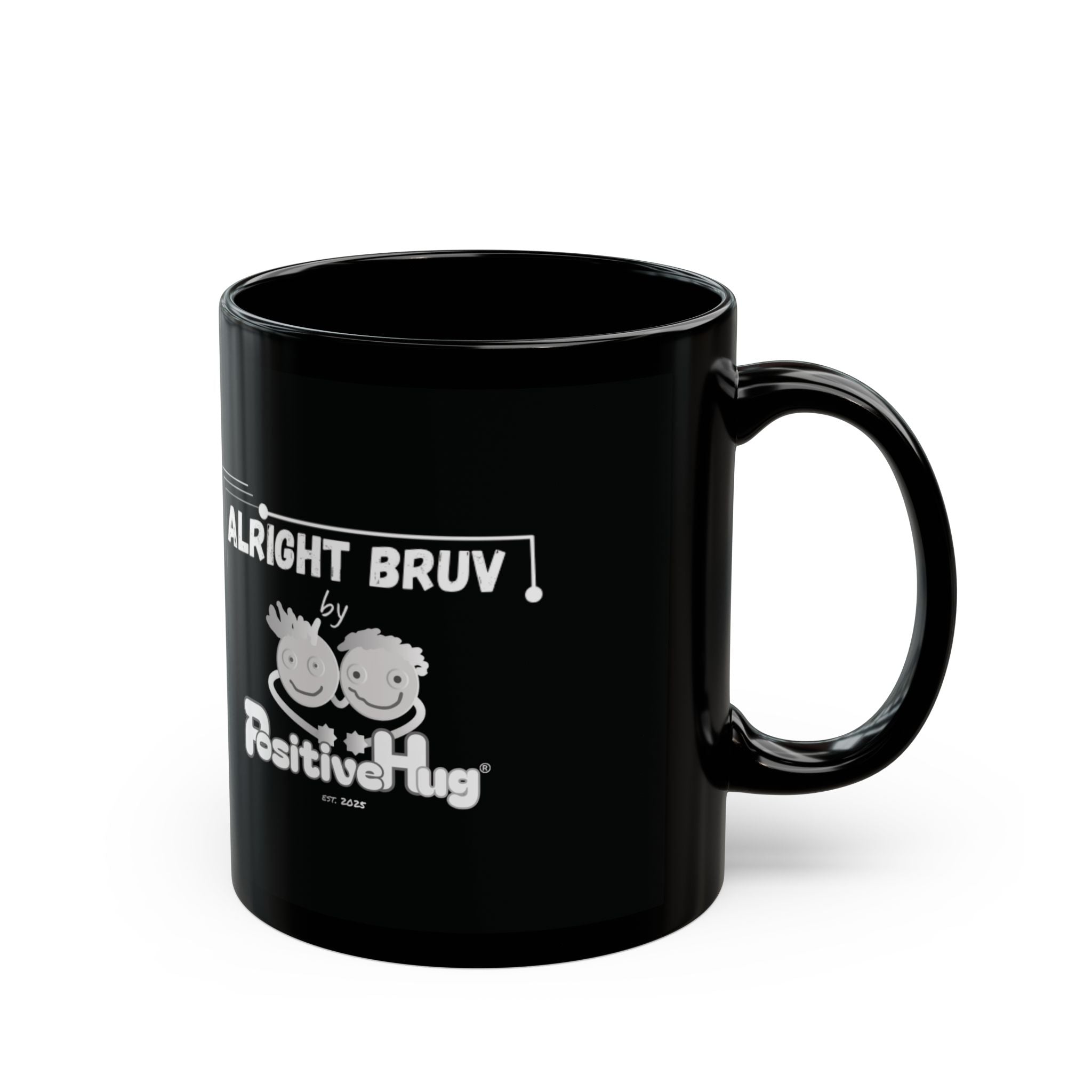 Hey Dude, I believe in you! Black Mug - Motivational Coffee Cup