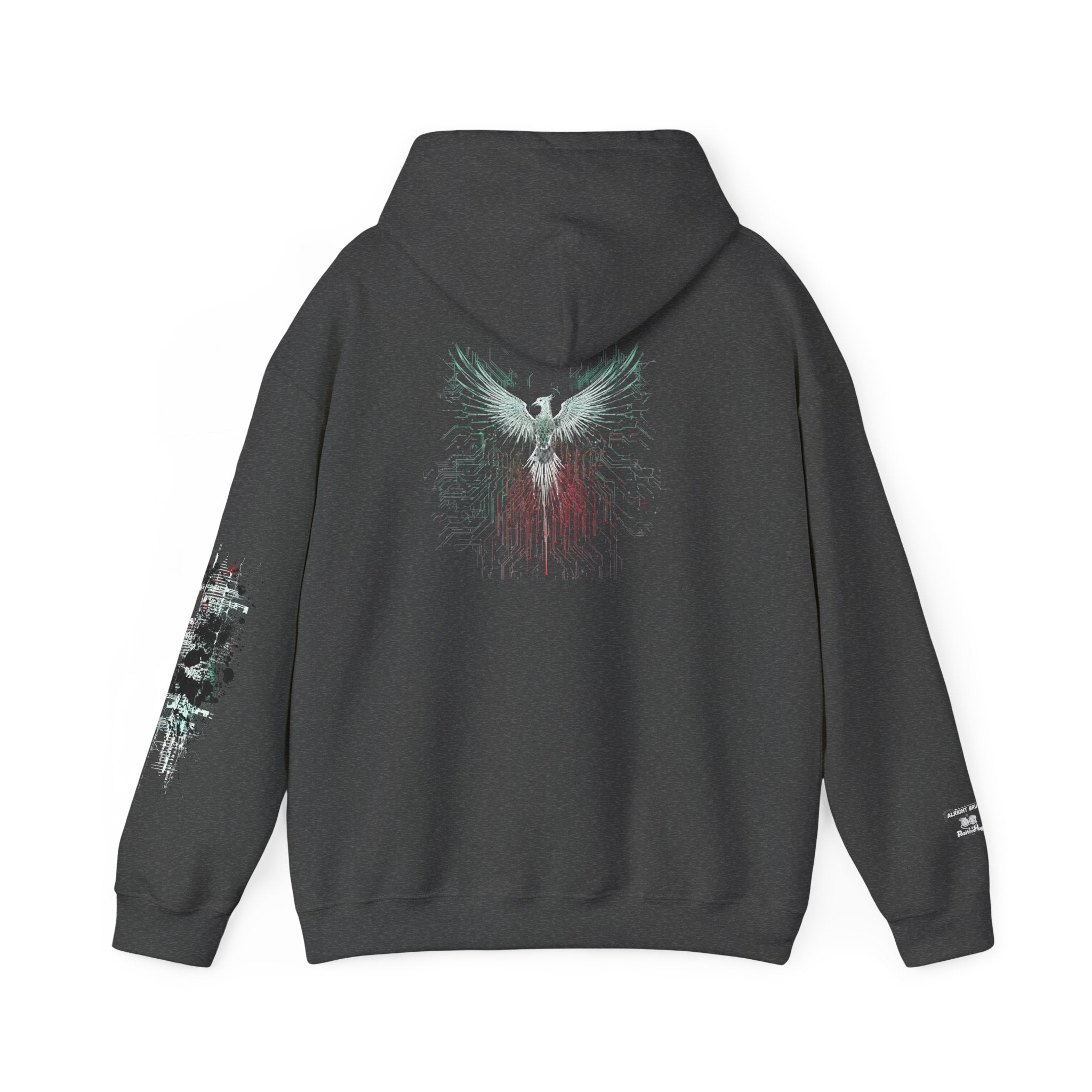 Phoenix Rising Hoodie — Men's Motivational Hoodie