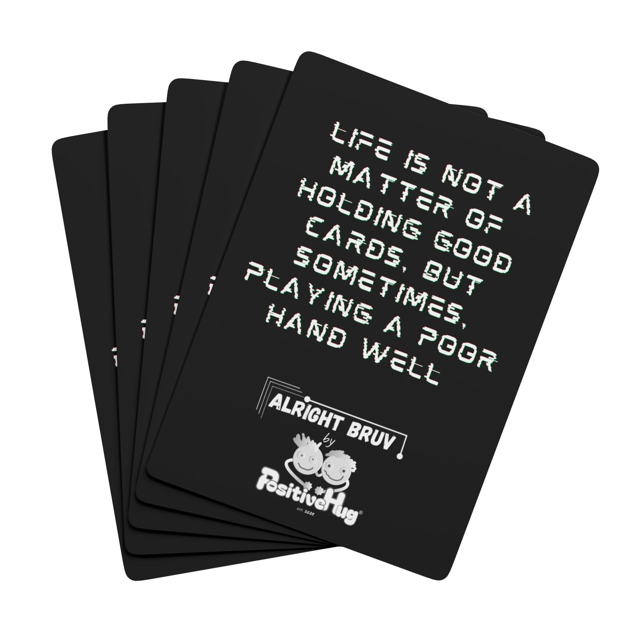 Alright Bruv Playing Cards
