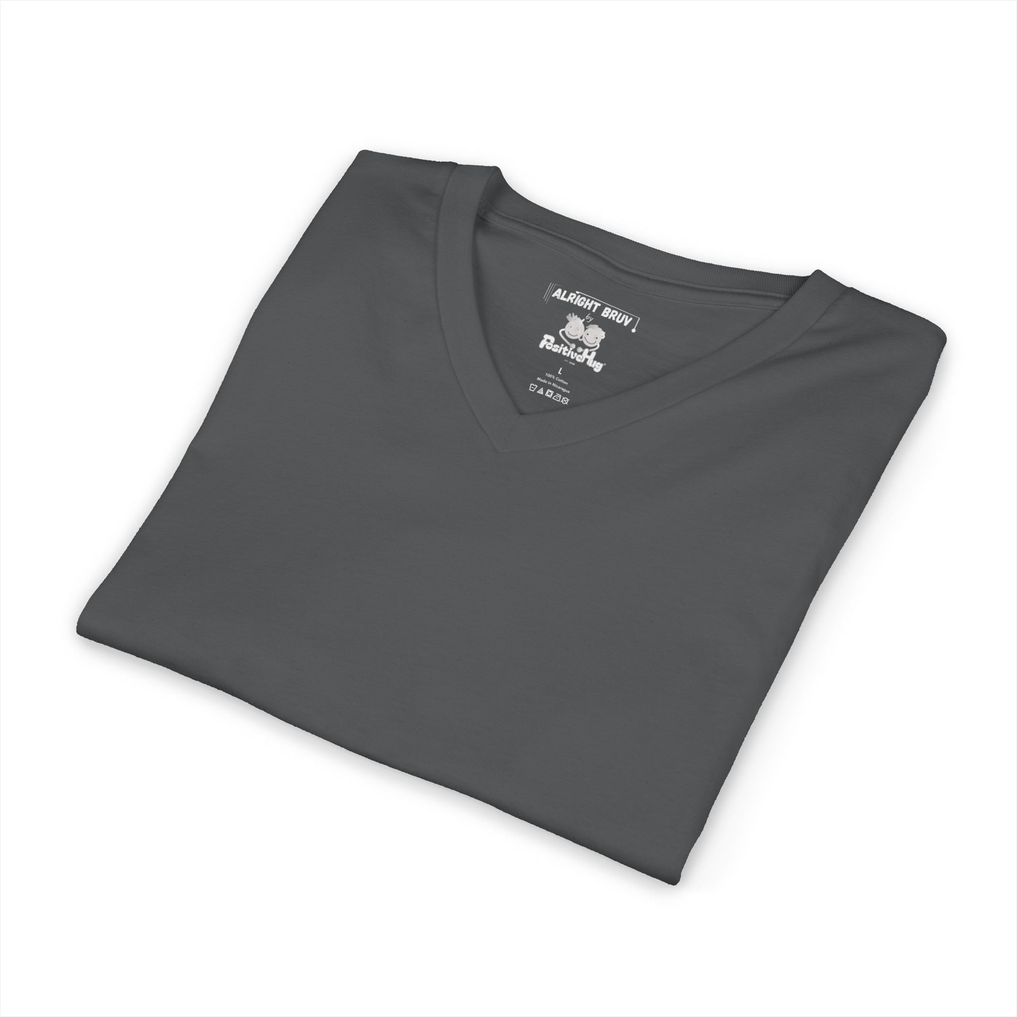 Not Giving Up V-Neck Tee — Lightweight Graphic T-Shirt for Men