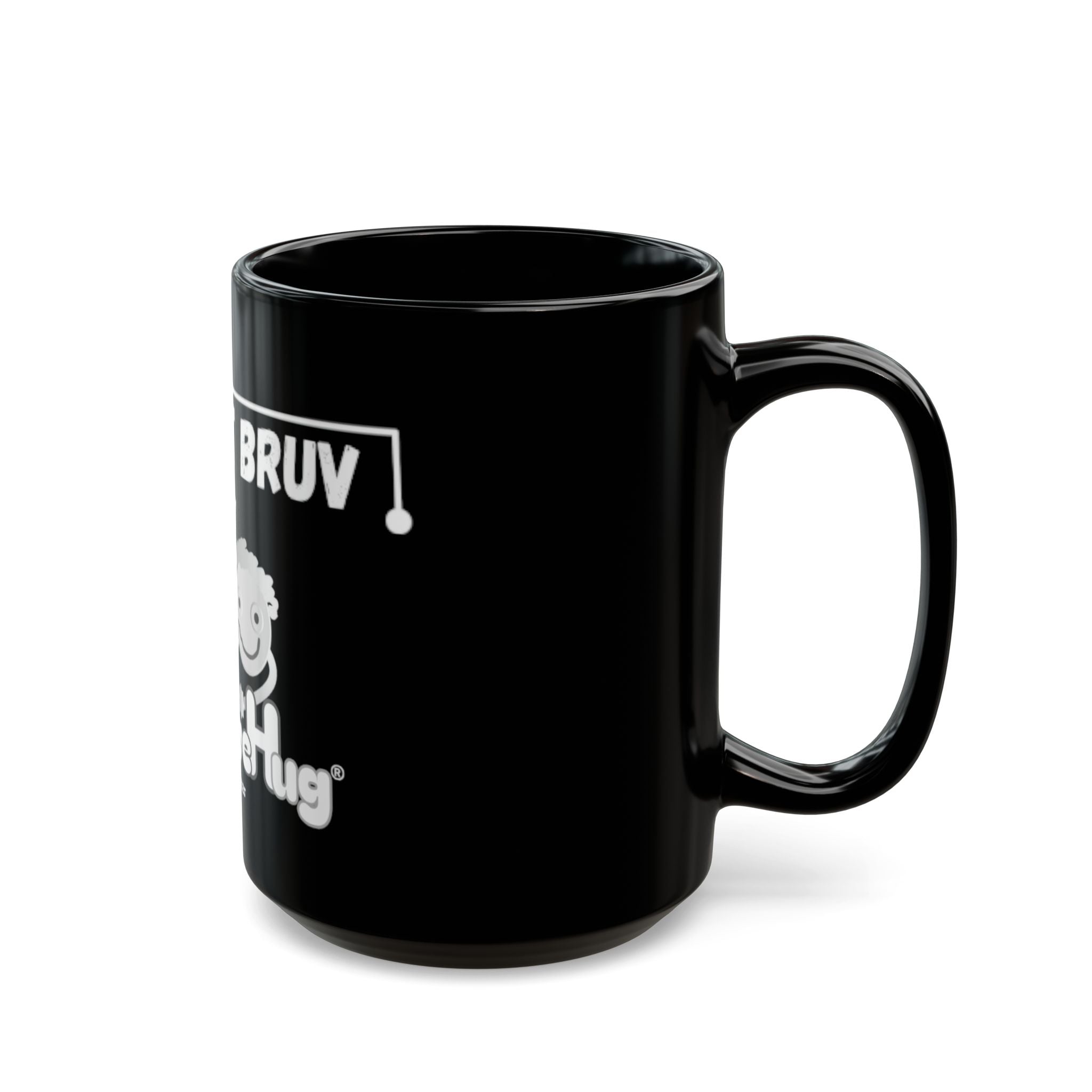 Alright Bruv Black Logo Mug — Ceramic Coffee Mug (11oz & 15oz)