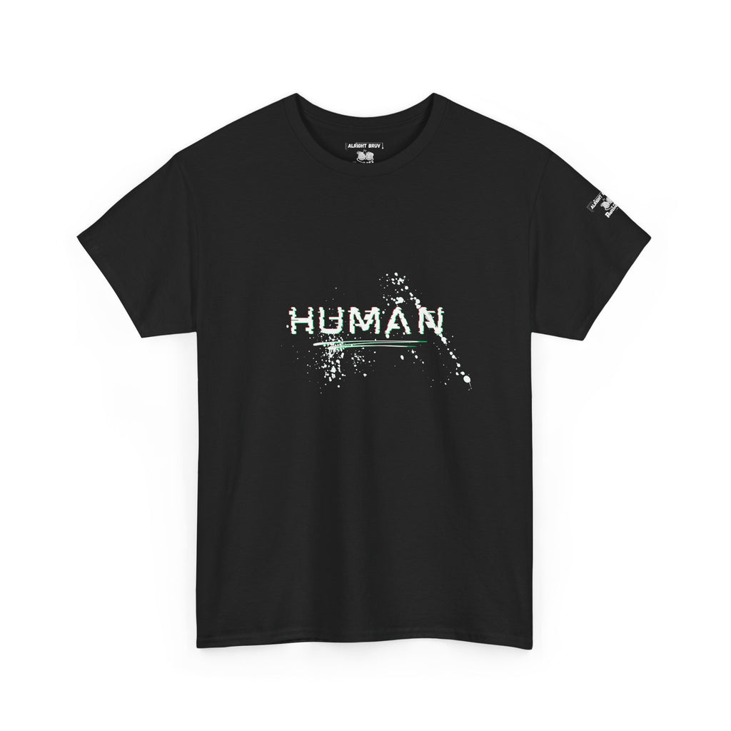 Human Graphic Tee — Men's Statement T-Shirt