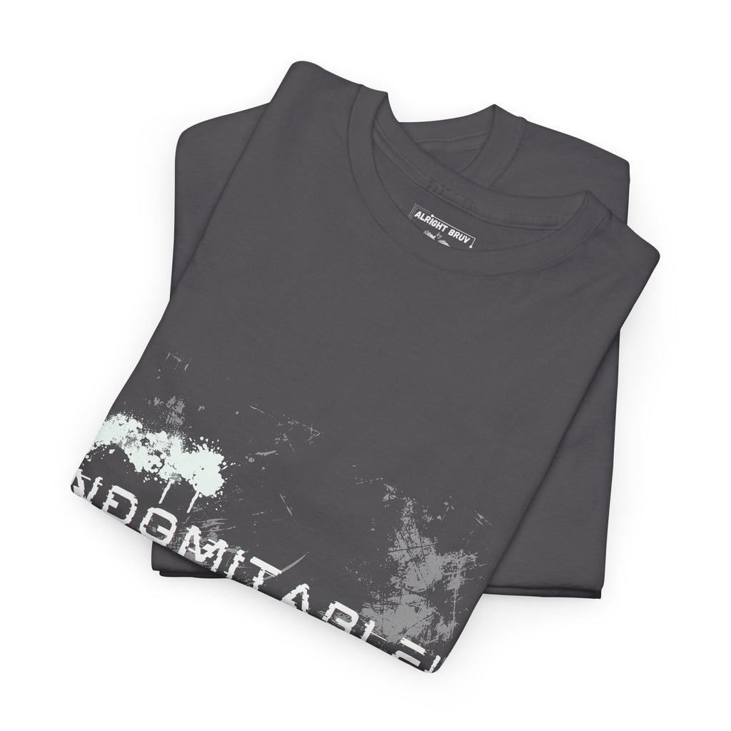 Indomitable Graphic Tee — Men's Motivational T-Shirt