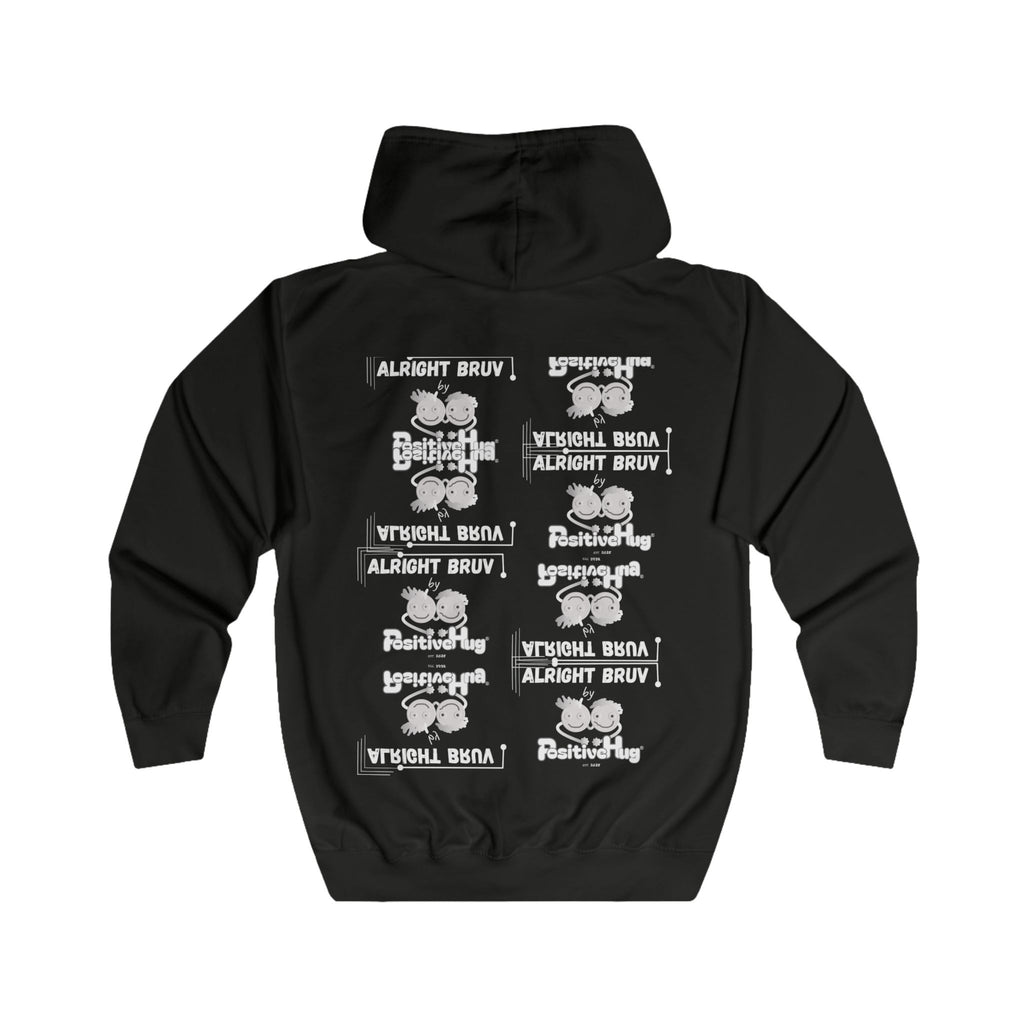Limited 2026 Launch Zip Hoodie — Alright Bruv by PositiveHug
