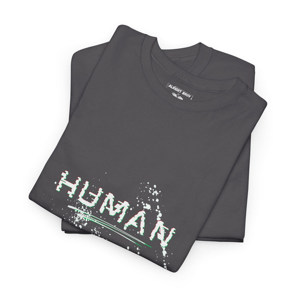 Human Graphic Tee — Men's Statement T-Shirt