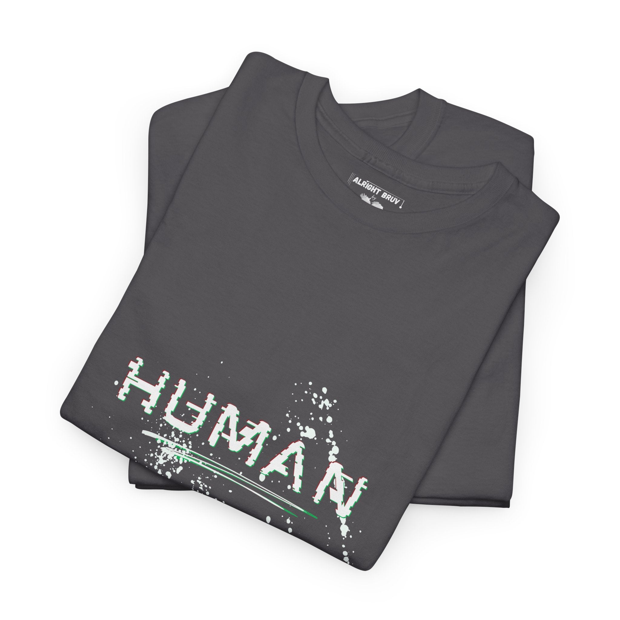 Human Graphic Tee — Men's Statement T-Shirt
