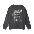 Don't worry Bruv, You'll crush it ! -  Motivational Crewneck Sweatshirt - Design on back