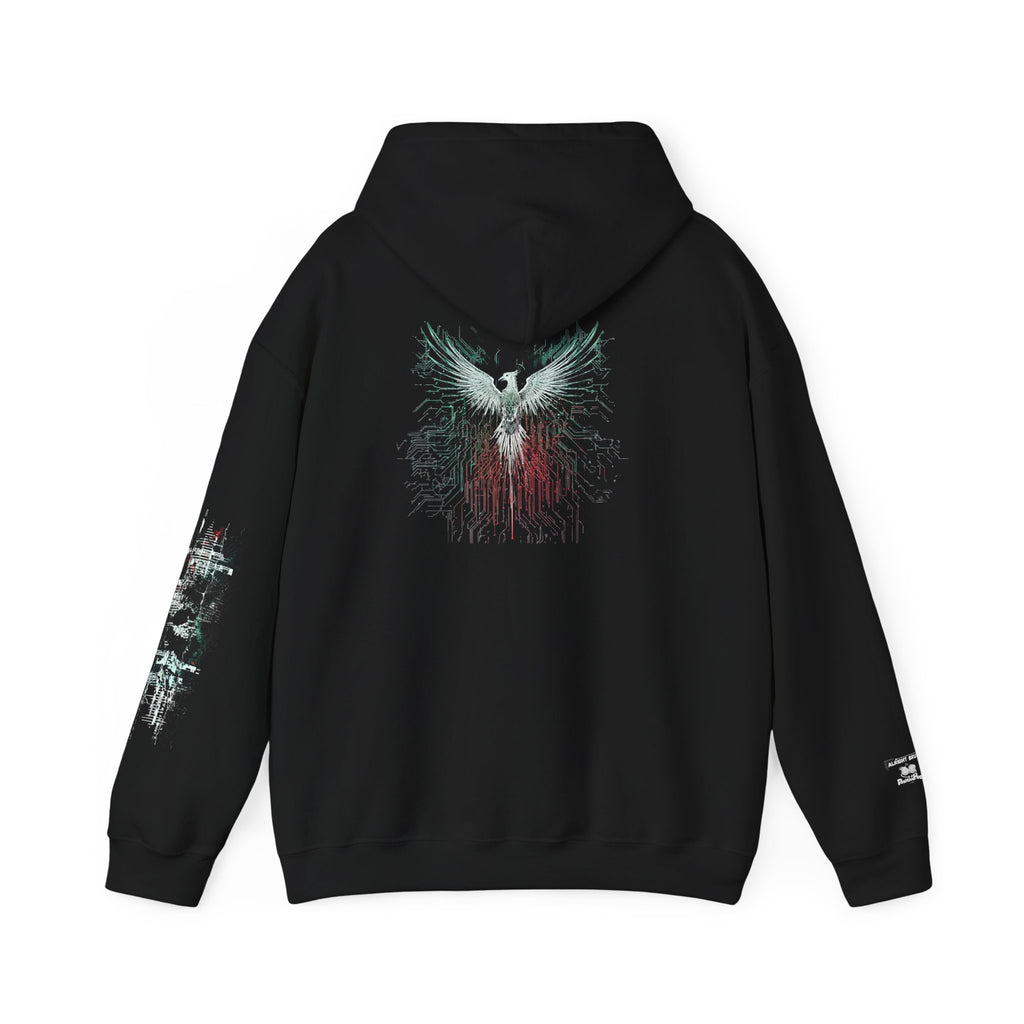 Phoenix Rising Hoodie — Men's Motivational Hoodie