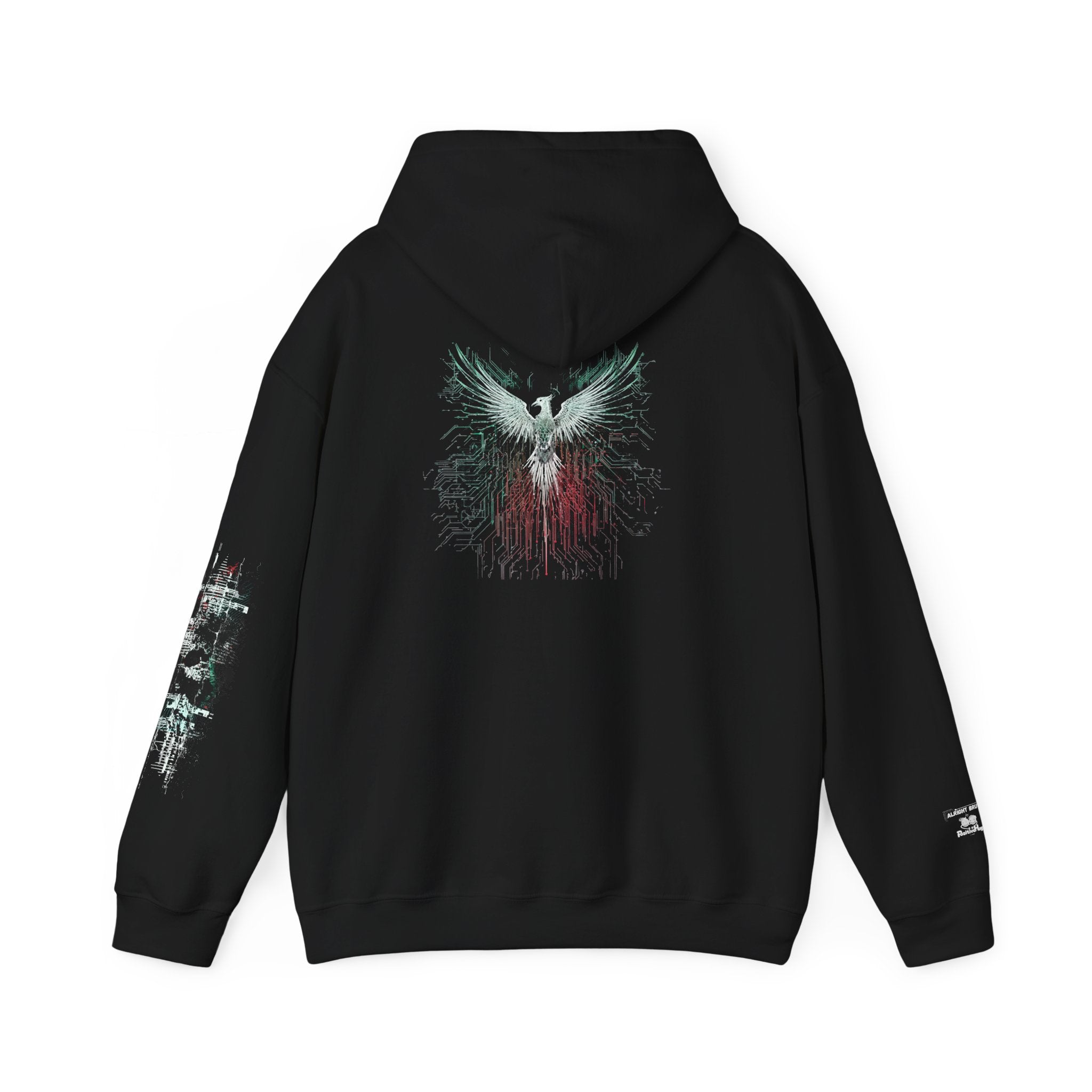 Phoenix Rising Hoodie — Men's Motivational Hoodie