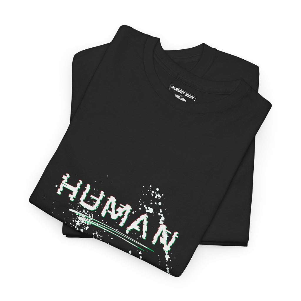 Human Graphic Tee — Men's Statement T-Shirt