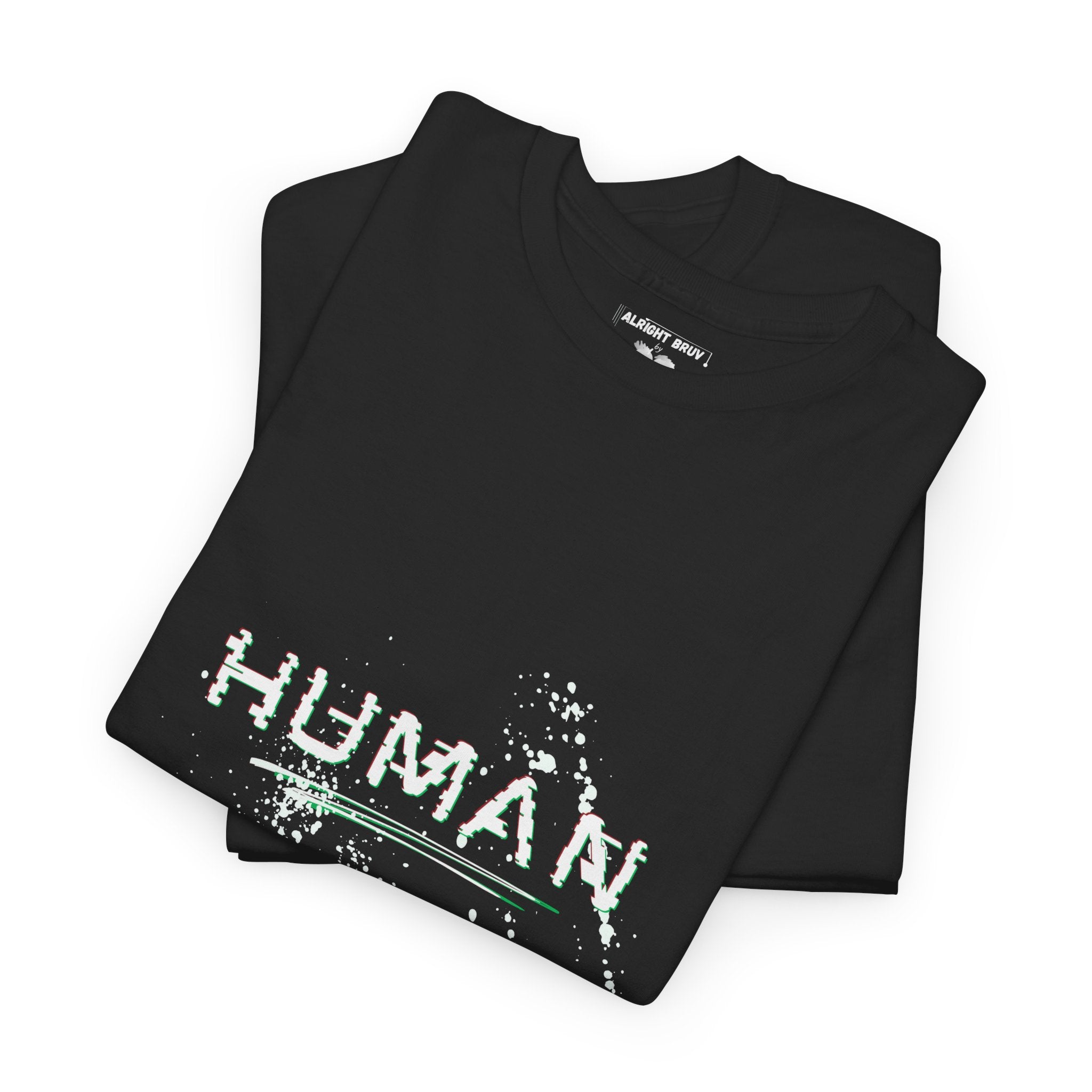 Human Graphic Tee — Men's Statement T-Shirt