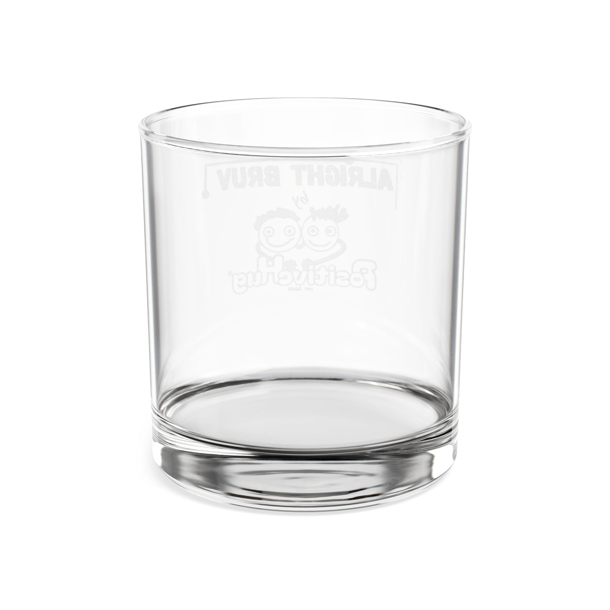 Engraved Whiskey Glass (10.5 oz) — 'Alright Bruv'