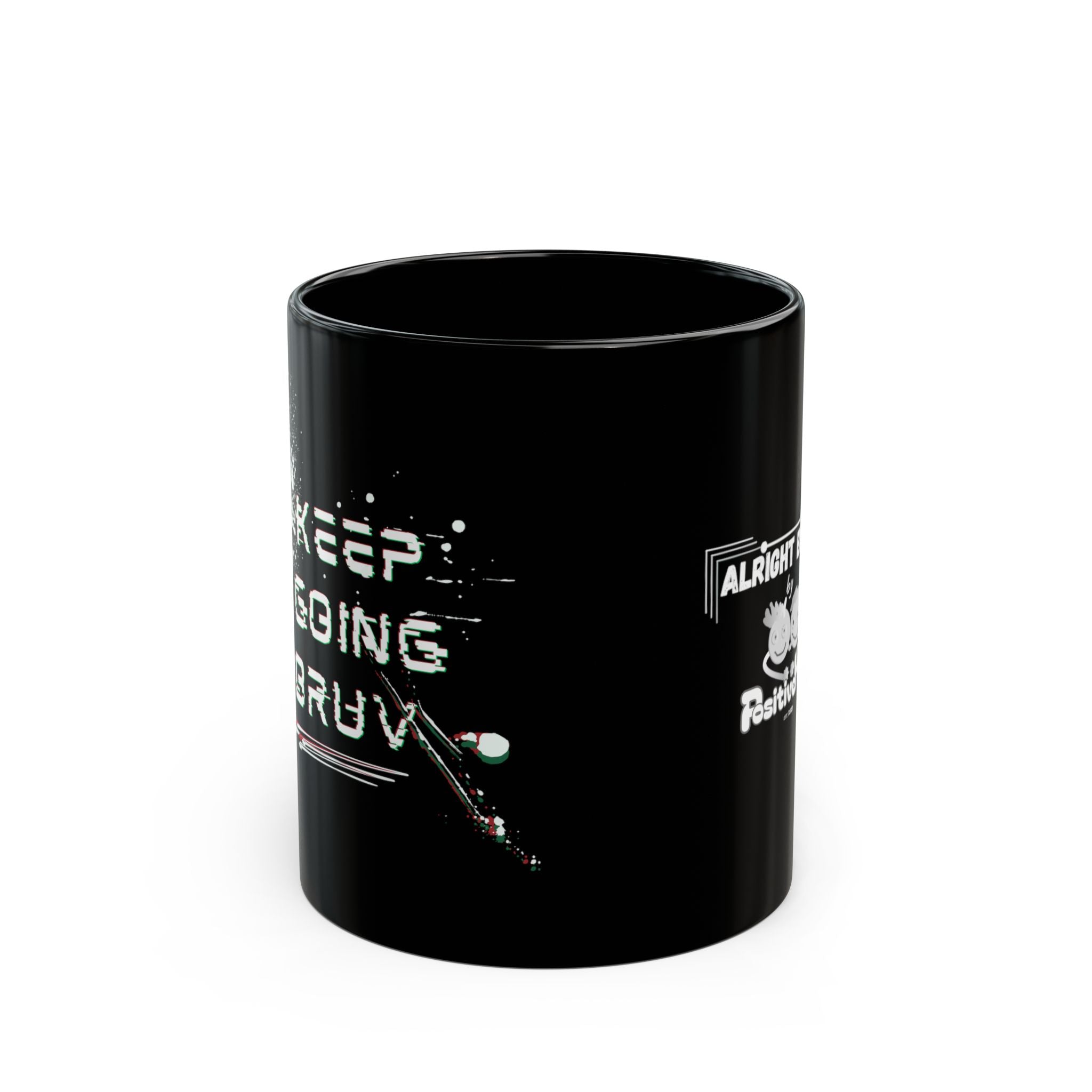 Keep Going Bruv Coffee Mug — Morning Motivation for Men