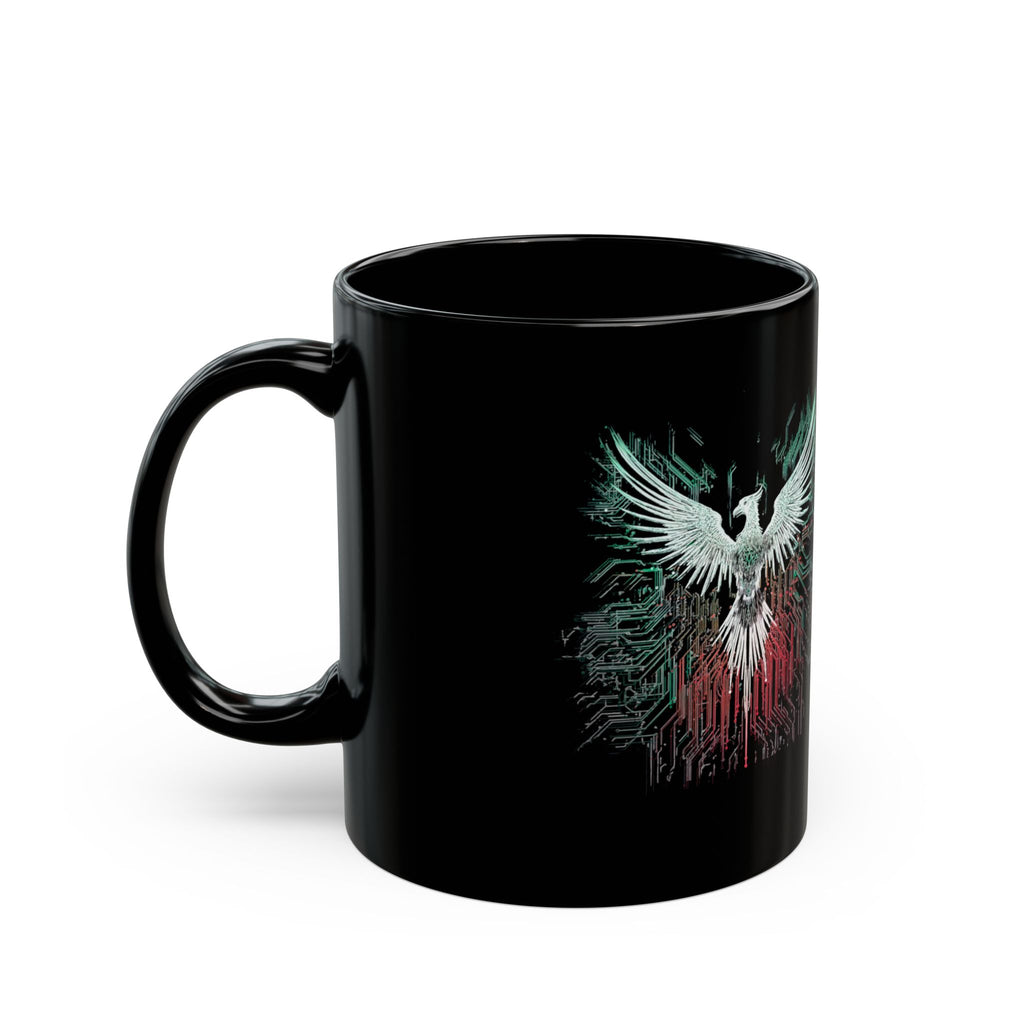Phoenix Rising Coffee Mug — Never Stay Down
