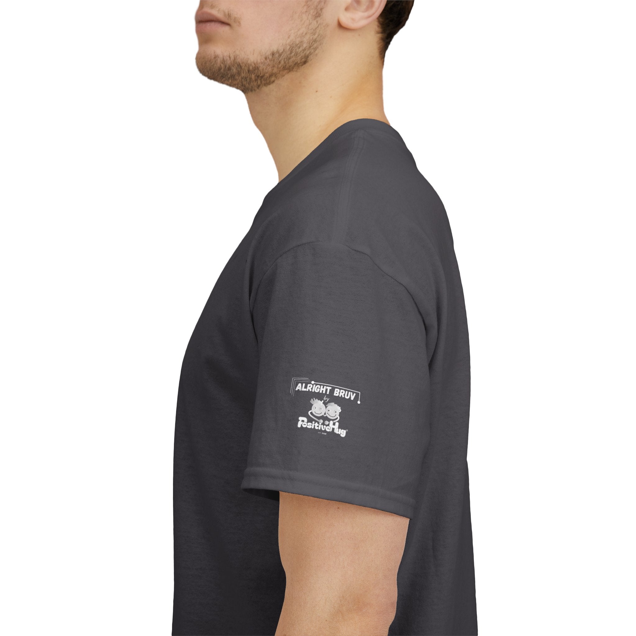 Get Out There & Crush It, Bruv — Men's Motivational Graphic Tee