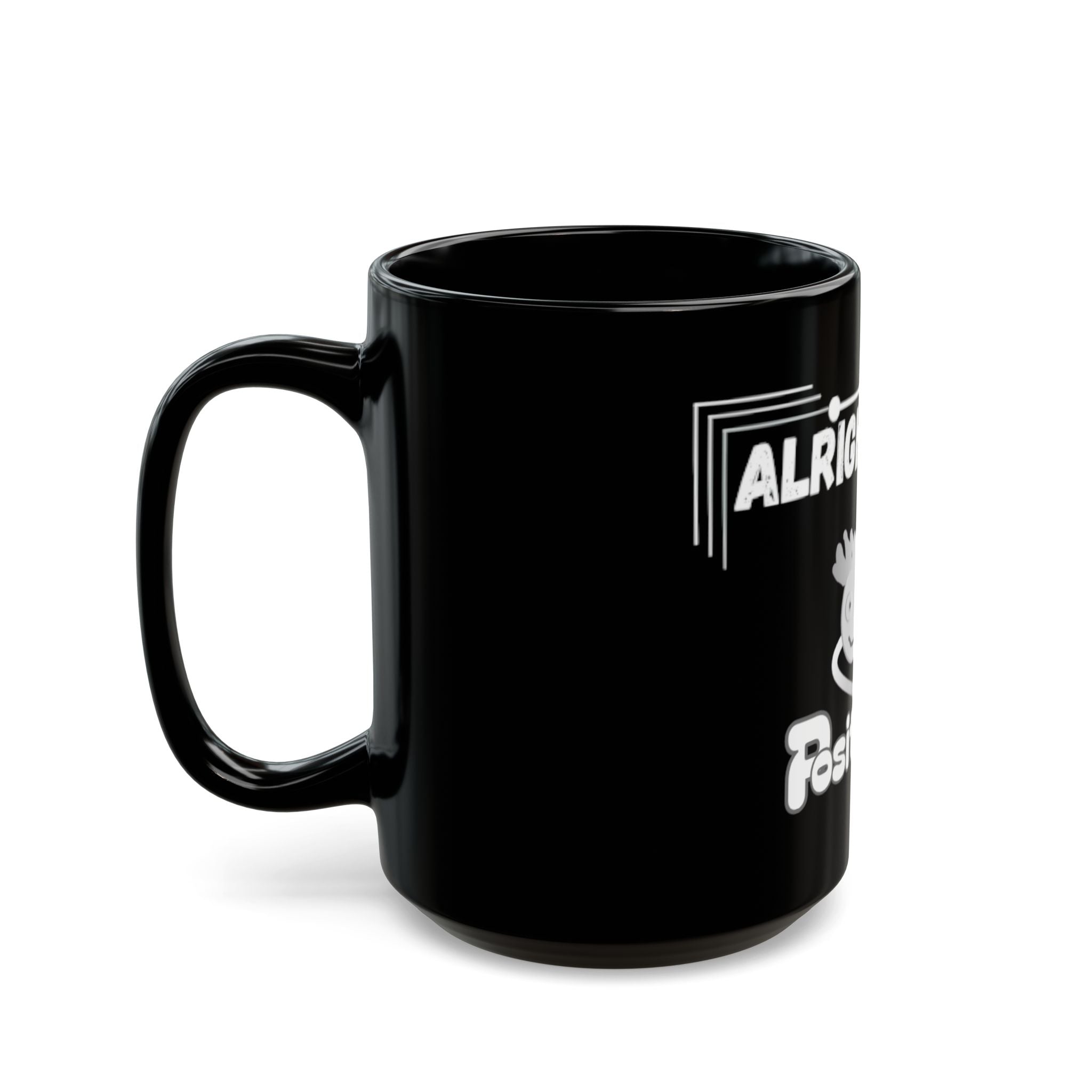 Alright Bruv Black Logo Mug — Ceramic Coffee Mug (11oz & 15oz)