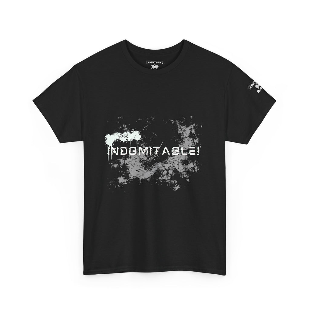 Indomitable Graphic Tee — Men's Motivational T-Shirt
